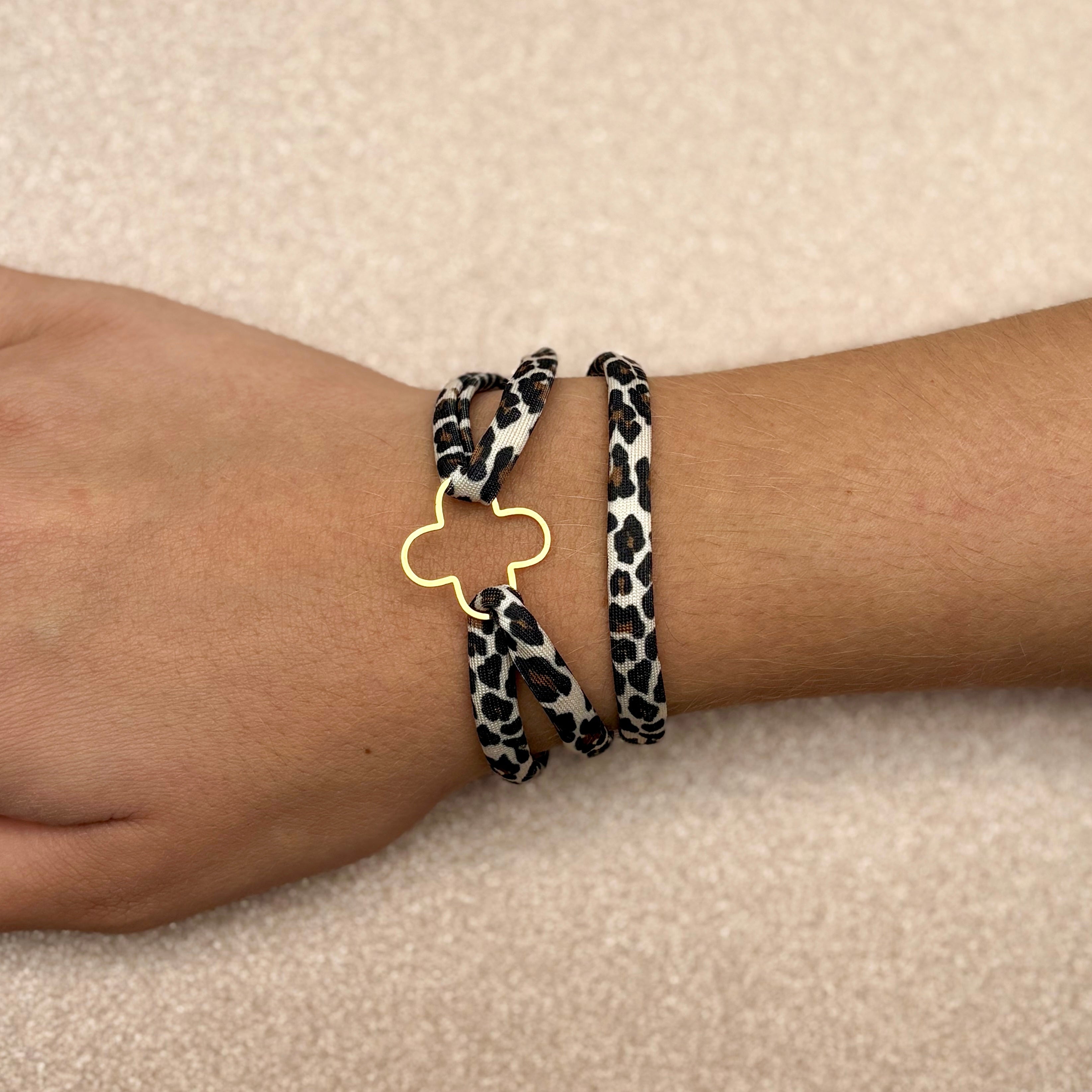 Collier Cordon "BENGAL" - 2 en 1 bracelet ou collier